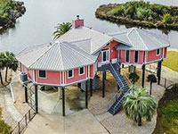 One-Story Piling & Stilt House Plan Collection