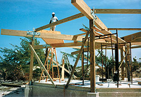 A Topsider Home Under Construction.