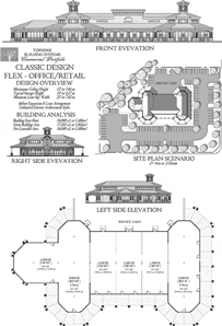 Commercial House Plan COMM-Classic-Flex-Office-Retail-Food-Service-Doctors-Mall-Plaza-Floor-Plan (17245 Sq. Ft.) 0 Bedrooms 0 Bathrooms