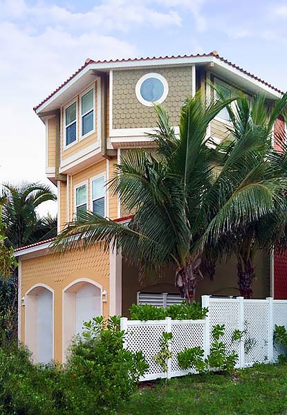 Elevated Home Two Story Garage Coastal House Design By Topsider