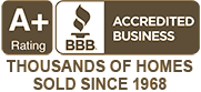 BBB Rating A+ Topsider Homes Click Here Read Our Reviews on BBB