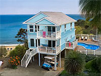 Two-Story Stilt & Pilings House Plan  Collection IMG