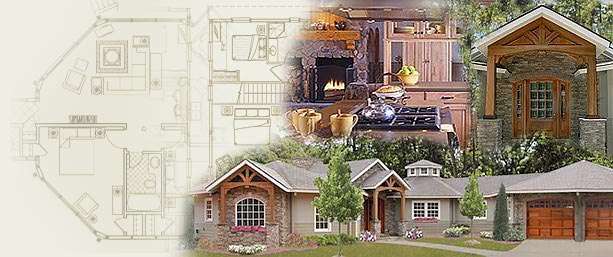 Craftsman-style 3-bed, 2-bath Topsider home with timber accents, vaulted ceilings, and rustic charm.