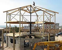 Hurricane-resistant New Jersey shore piling home