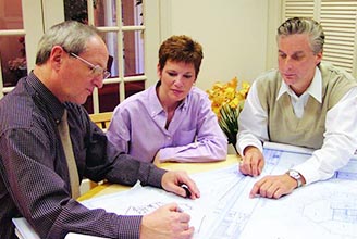 Topsider Homes Design Center for client meetings and custom home planning.
