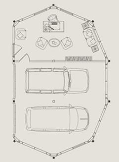 Multi-Purpose Garage Plan by Topsider Homes Two Cars

