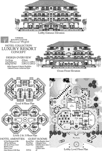 Commercial House Plan COMM-Luxury-Resort_hotel-Ocean-Front-Floor-Plan (21622 Sq. Ft.) 0 Bedrooms 0 Bathrooms