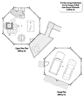 MULTI PURPOSE House Plan MP-0202 (1200 Sq. Ft.) 0 Bedrooms .5 Bathrooms