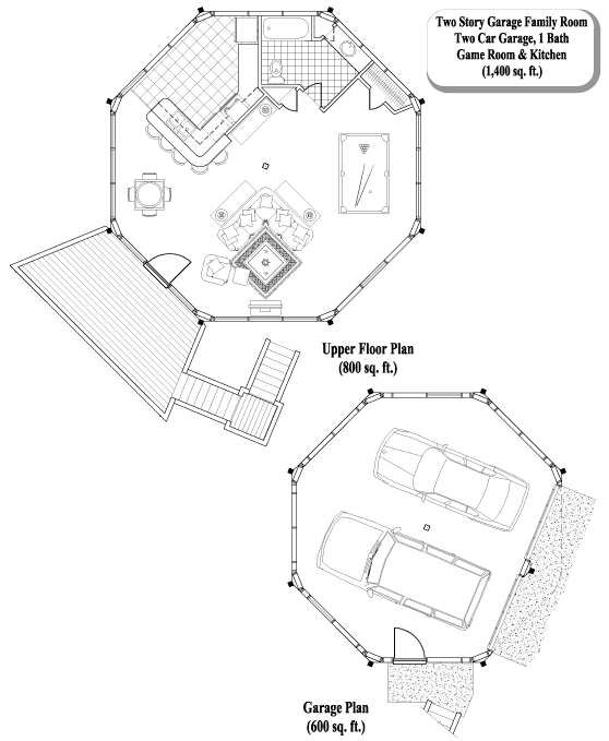 Prefab Multi Purpose House Plan - MP-0303 (1400 sq. ft.) 0 Bedrooms, 1 Baths