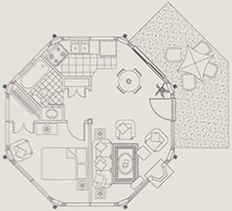 Guest House Plan