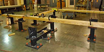 Structural engineering for a custom post & beam panelized home.