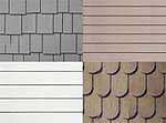 Low maintenance exterior siding choices impervious to rot, mildew and insects.