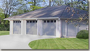 Three Car Multi-Purpose Garage Designed by Topsider Homes
